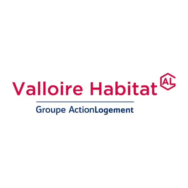 Logo Valloire Habitat – Référence client secteur logement social
